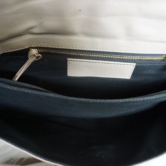 Balenciaga Mini metallic Edge Envelope Clutch - Picture 2 of 5